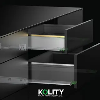 รางลิ้นชัก soft close ลดเสียงกระแทก: หัวใจสำคัญของการสร้างสรรค์พื้นที่เงียบสงบในบ้าน