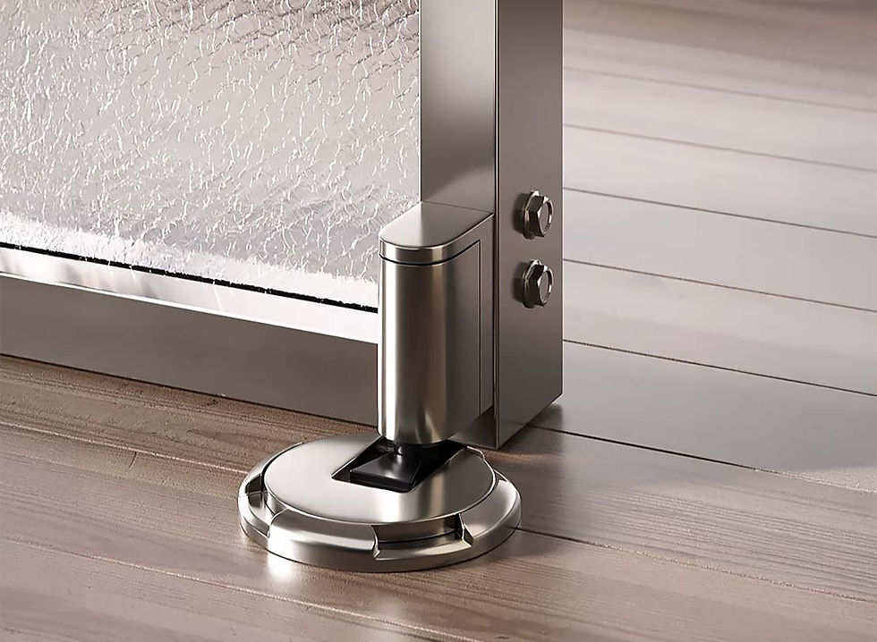 กันกระแทกประตู แบบติดพื้น