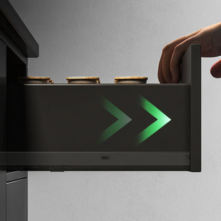 ลิ้นชักขนาดใหญ่พิเศษ ใช้รางกดกระเด้งได้ไหม