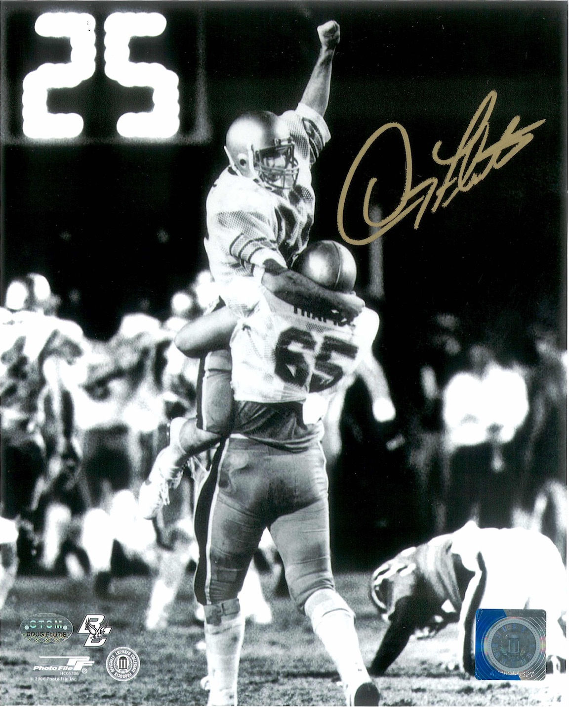 Doug Flutie Autographed 8x10 Photo