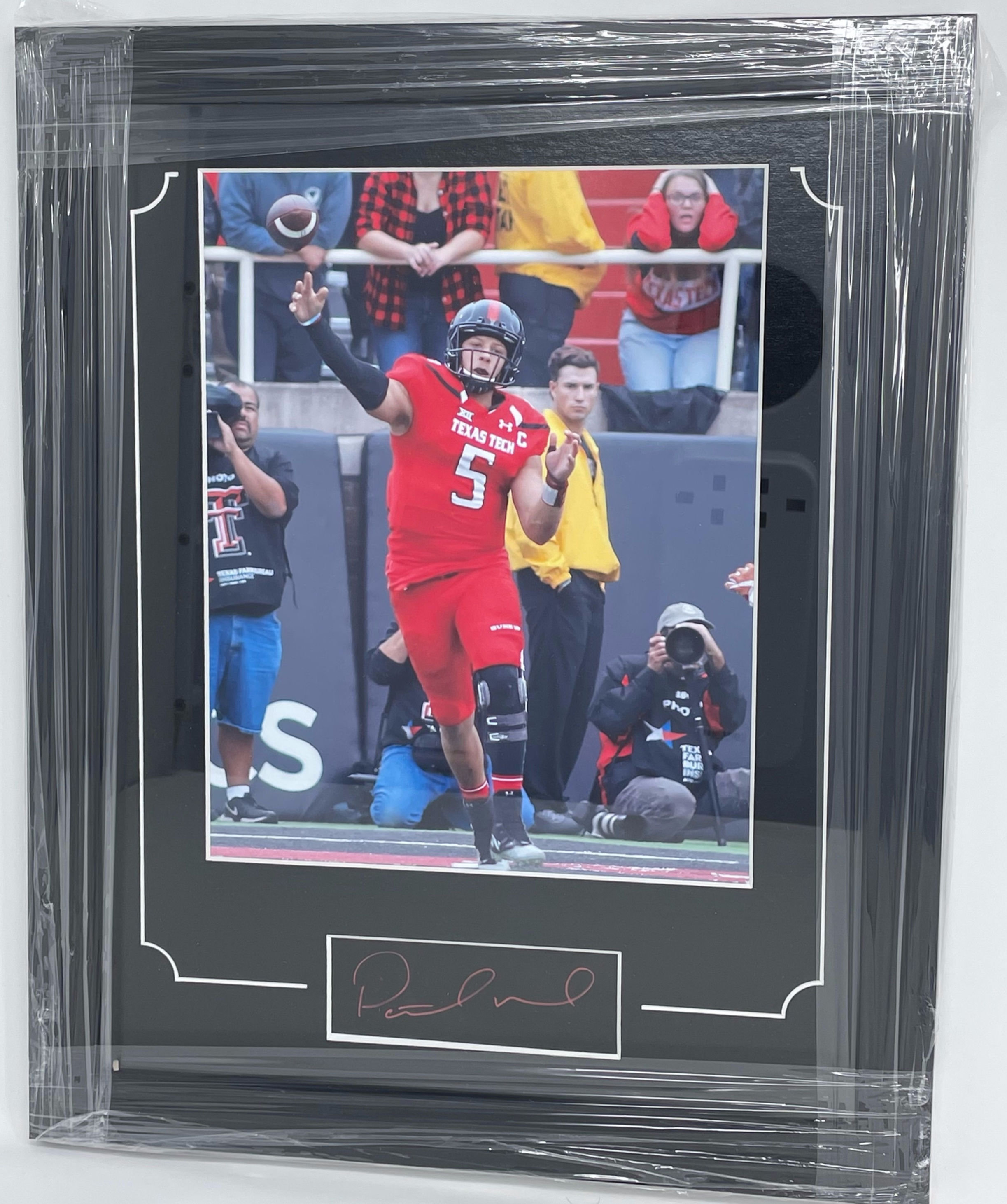 Patrick Mahomes Framed Facsimile