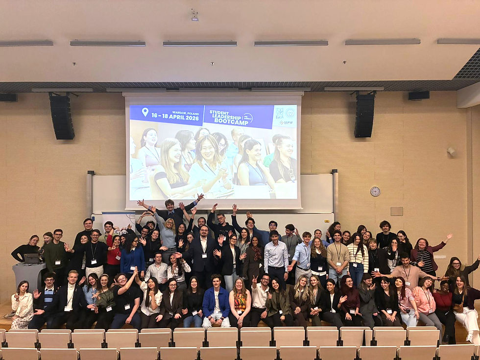 Student Leadership Bootcamp 2025 at Warsaw University of Technology (Warsaw, Poland).