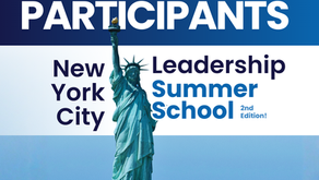 Confirmation of Participants - NYC Leadership Summer School 2026