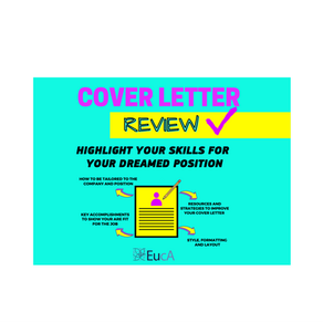 NEW! COVER LETTER REVIEW: BOOK IT ASAP!