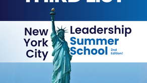 Third List of Participants – NYC Leadership Summer School 2026