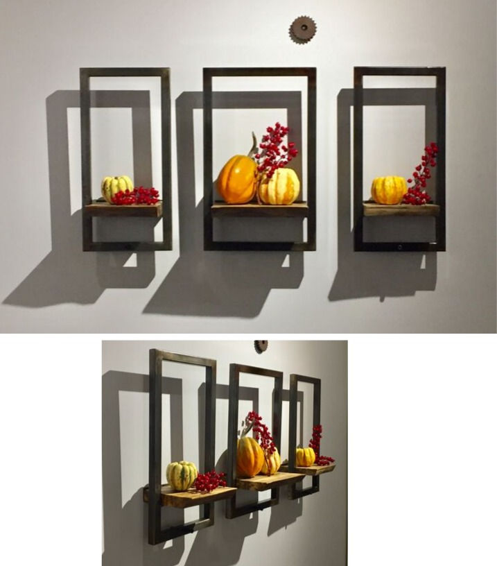 Floating Frame Shelves (collage)