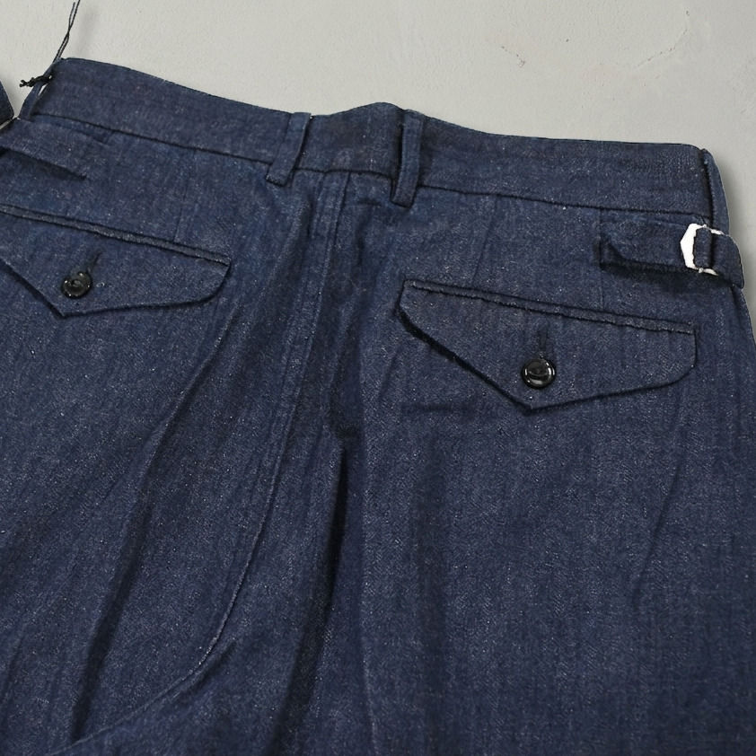 サムネイル： FRAIZZOLI｜1 PLEAT SEAMLESS DENIM