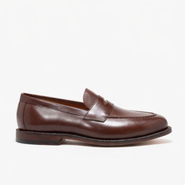 Grant Stone|Traveler Penny Loafer|TABACCO