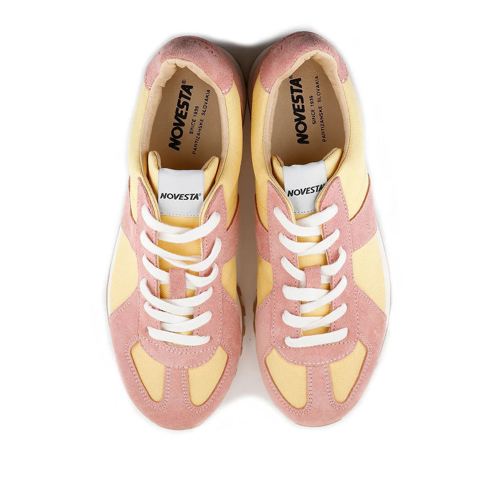 サムネイル： NOVESTA / GERMAN TRAINER TRAIL LIGHT YELLOW/PINK
