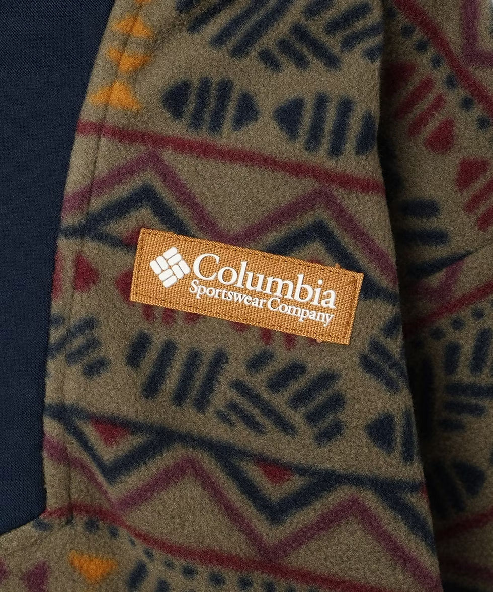 サムネイル： Columbia / セコイアグローブプリンテッドフルジップフリース
