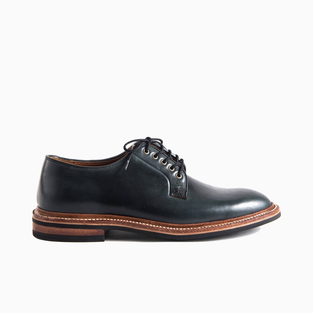 Grant Stone｜Plain Toe Navy Chromexcel