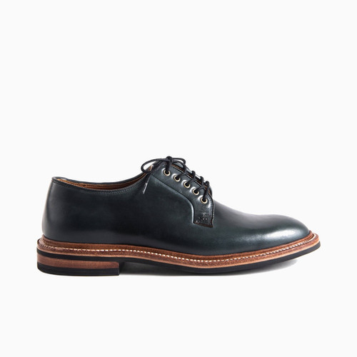Grant Stone Plain Toe Navy｜クロムエクセル 革靴 ネイビー｜フナナカ