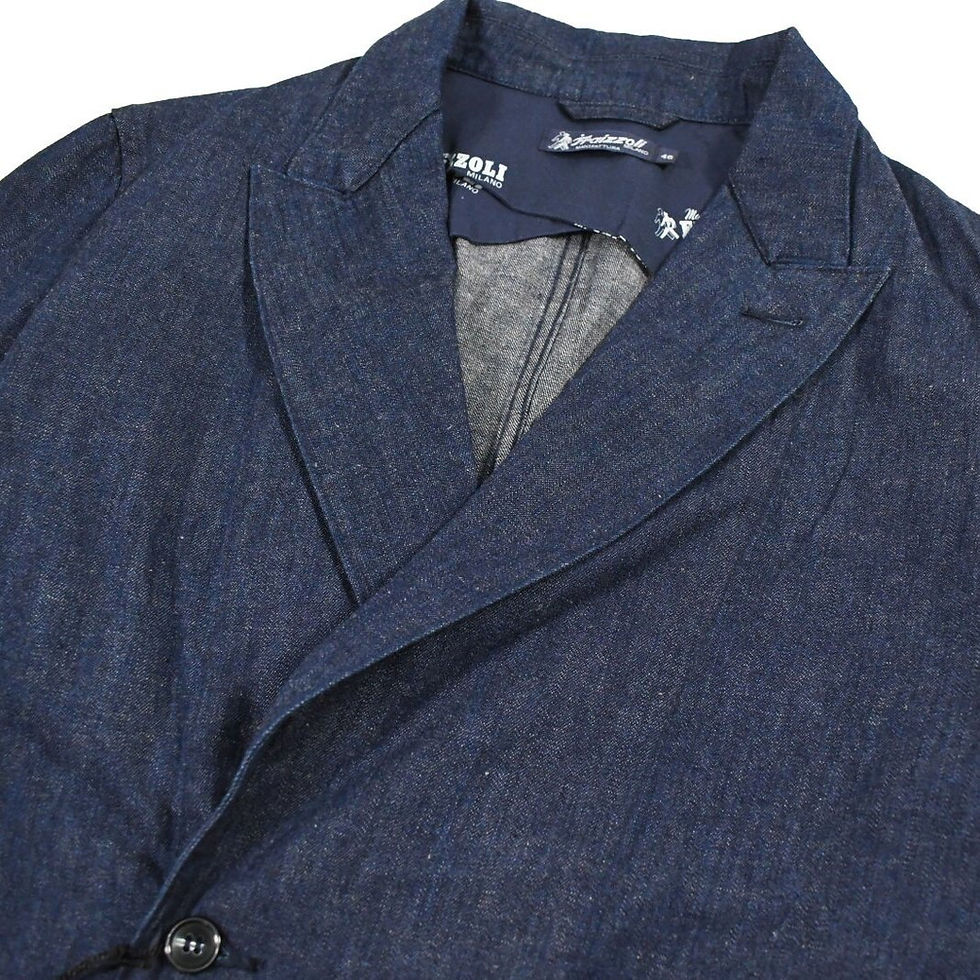 サムネイル： FRAIZZOLI｜2 NEEDLES DOUBLE BREASTED DENIM