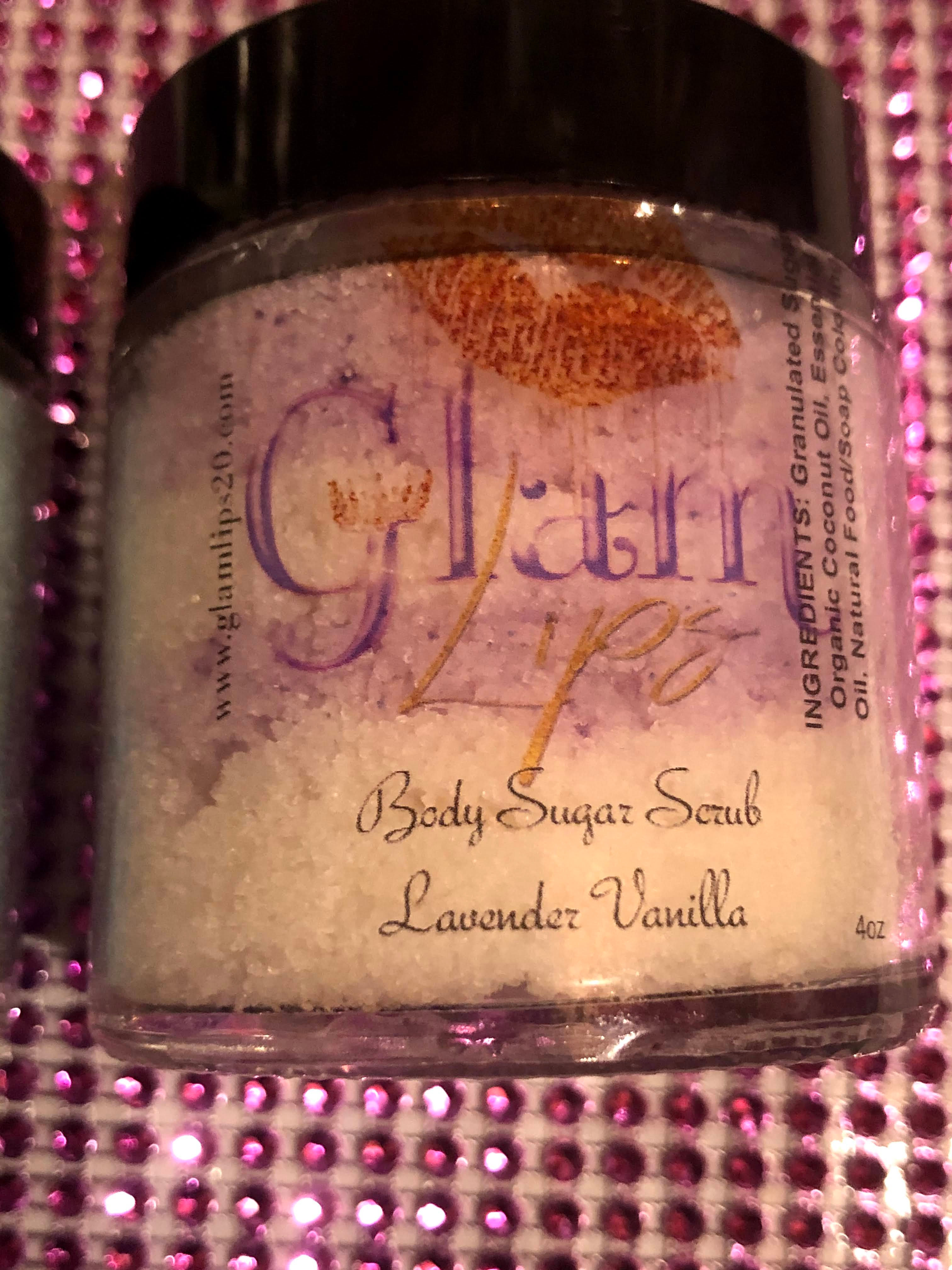 Lavender Vanilla Body Scrub