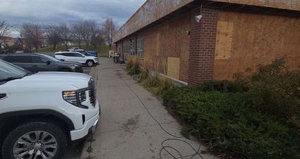 Exterior renovation work at property in Missoula Montana