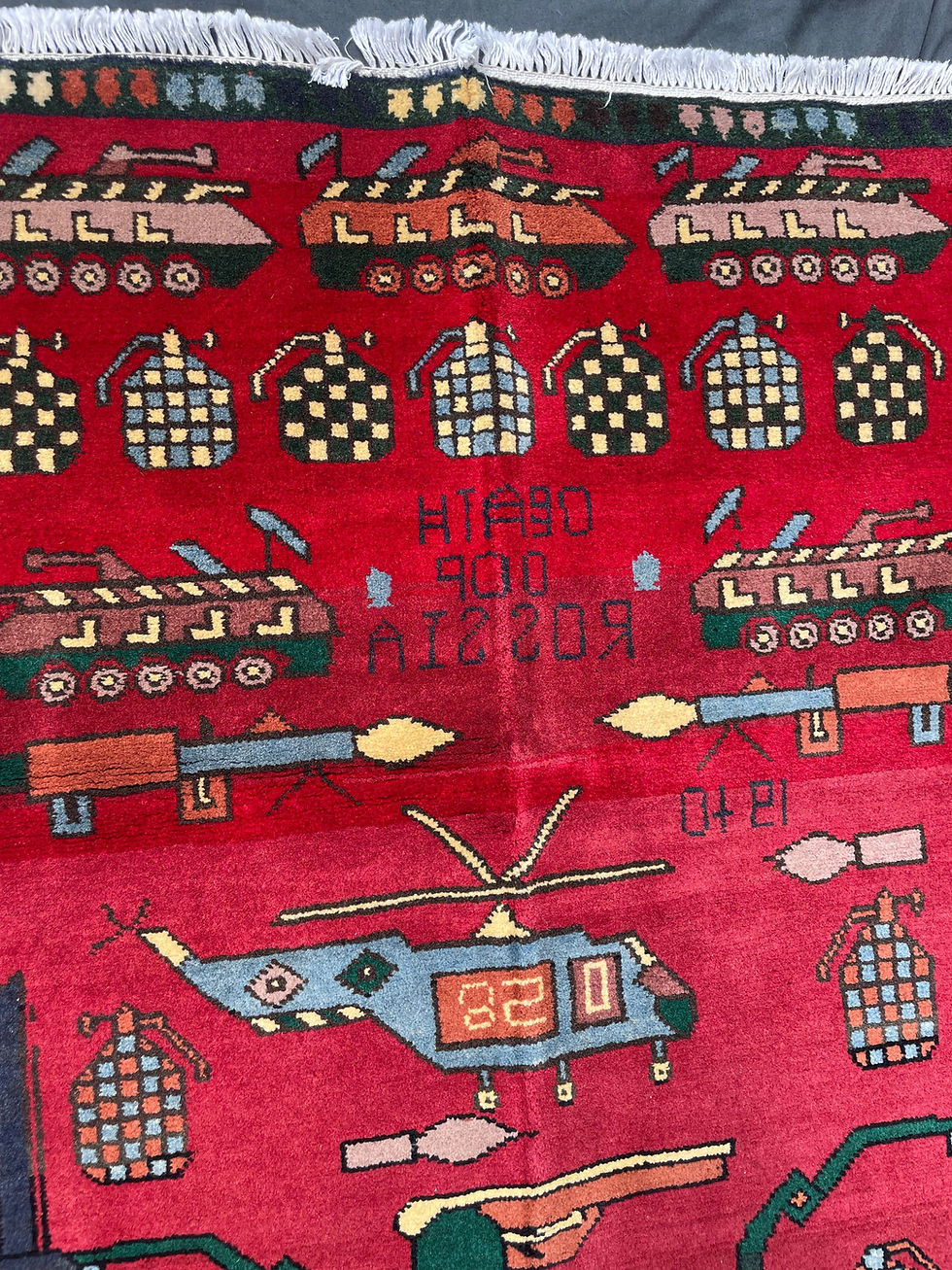 Miniaturbild: •648• 89x137cm “Death of Russia” 