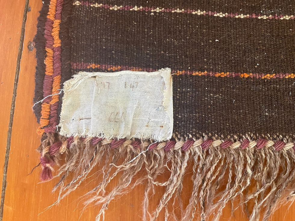 Miniatura: •825• 397x146cm Huge Antique Moroccan Kilim  