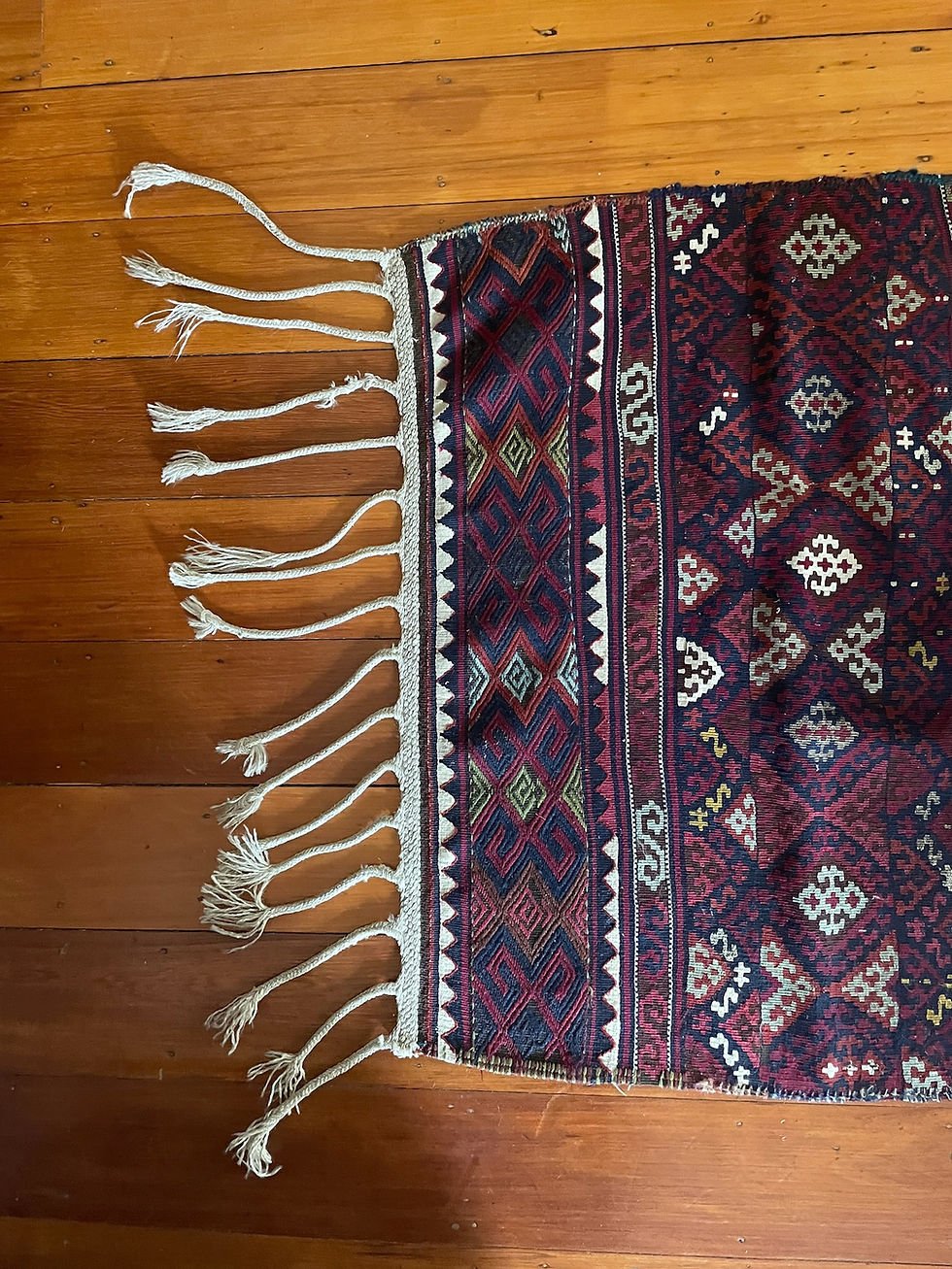 Miniaturbild: •832• 164x89cm Antique Kilim