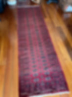 Miniatúra: •863• 291x85cm. Finely Knotted, very high quality Afghan Baluch Rug.