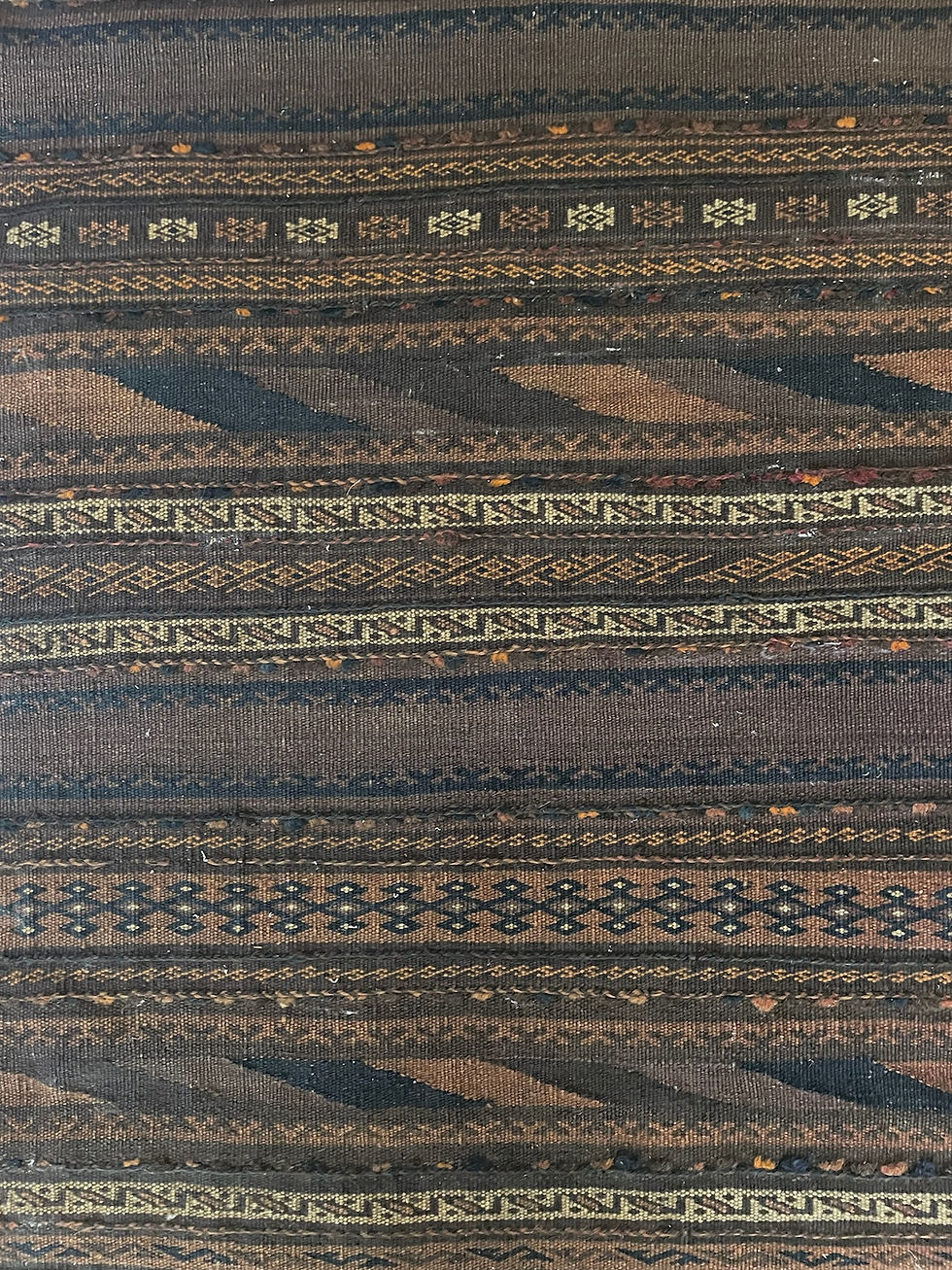 Miniature : •830• 112x80cm antique afghan kilim