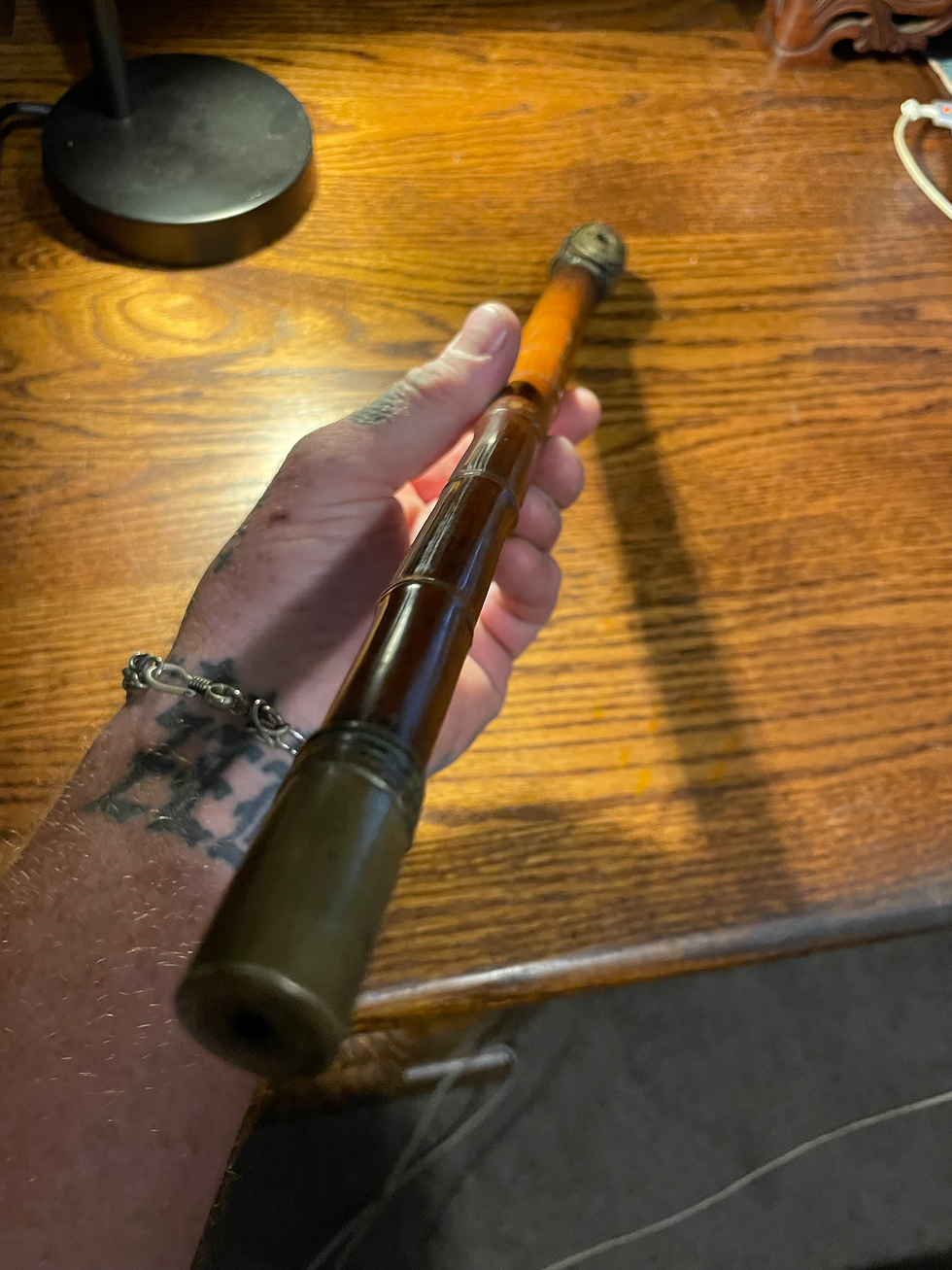 Miniatura: Late 19th century Chinese Opium pipe.  
