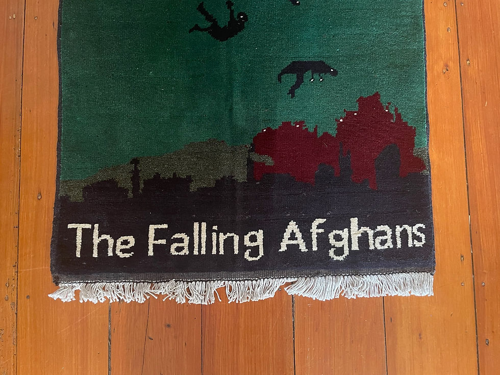 Прев'ю: •858• 82x63cm "Fall of Afghanistan"