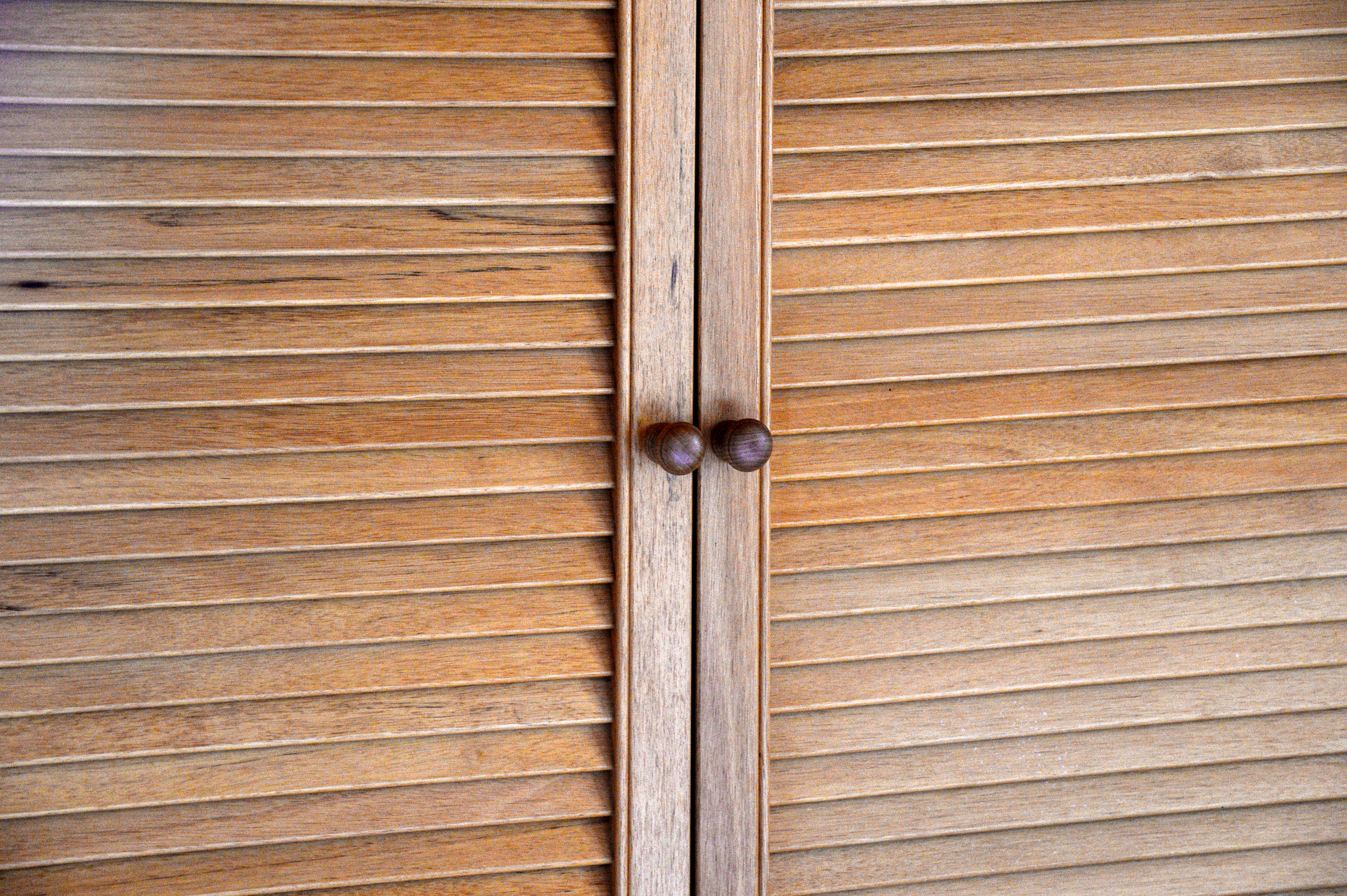 Natural wood Nereidi Villas Paxos