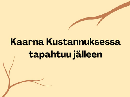 Veera Simolasta uusi kustannuspäällikkö Kaarnalle