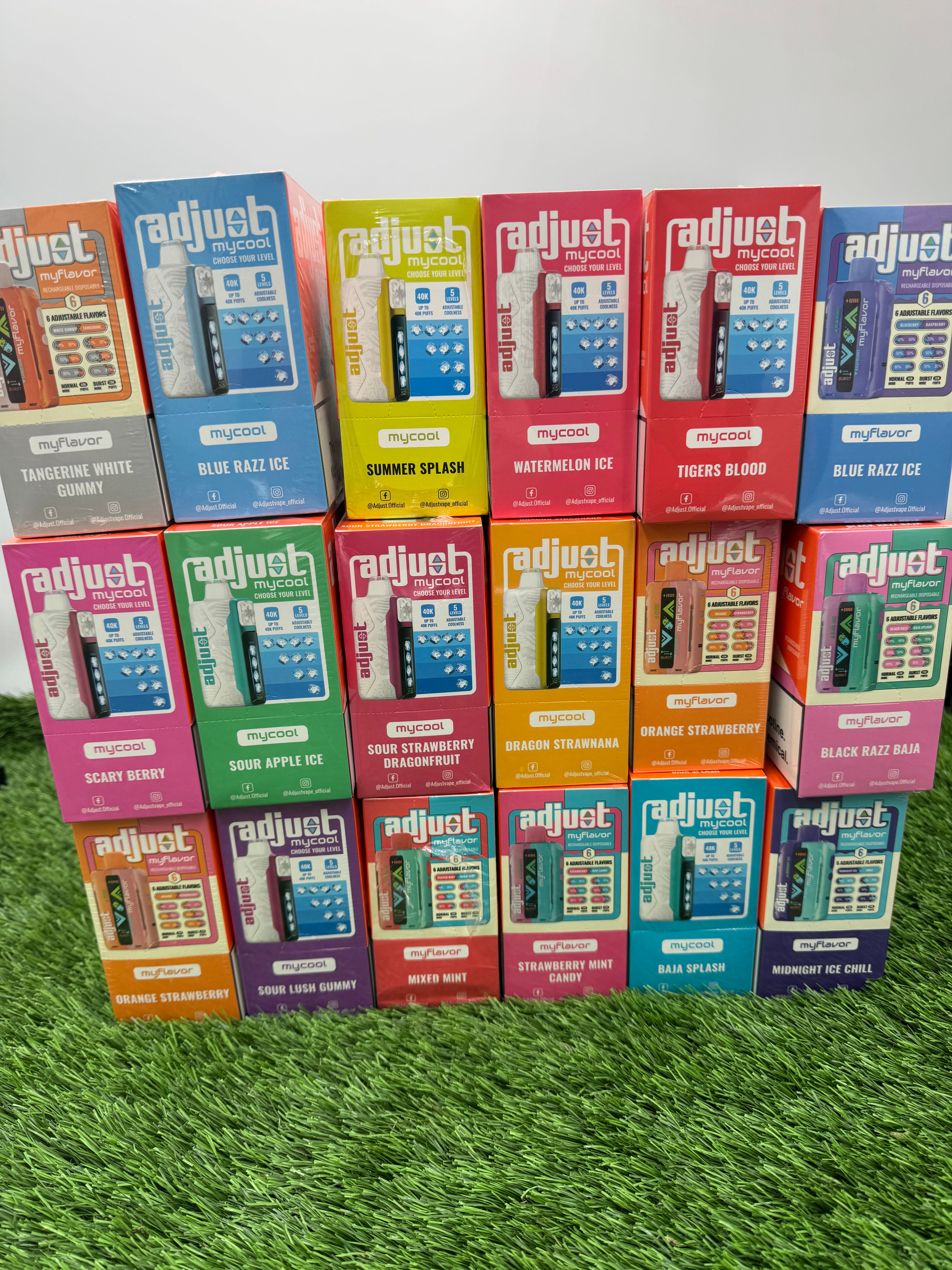 Adjust mycool+myflavor 