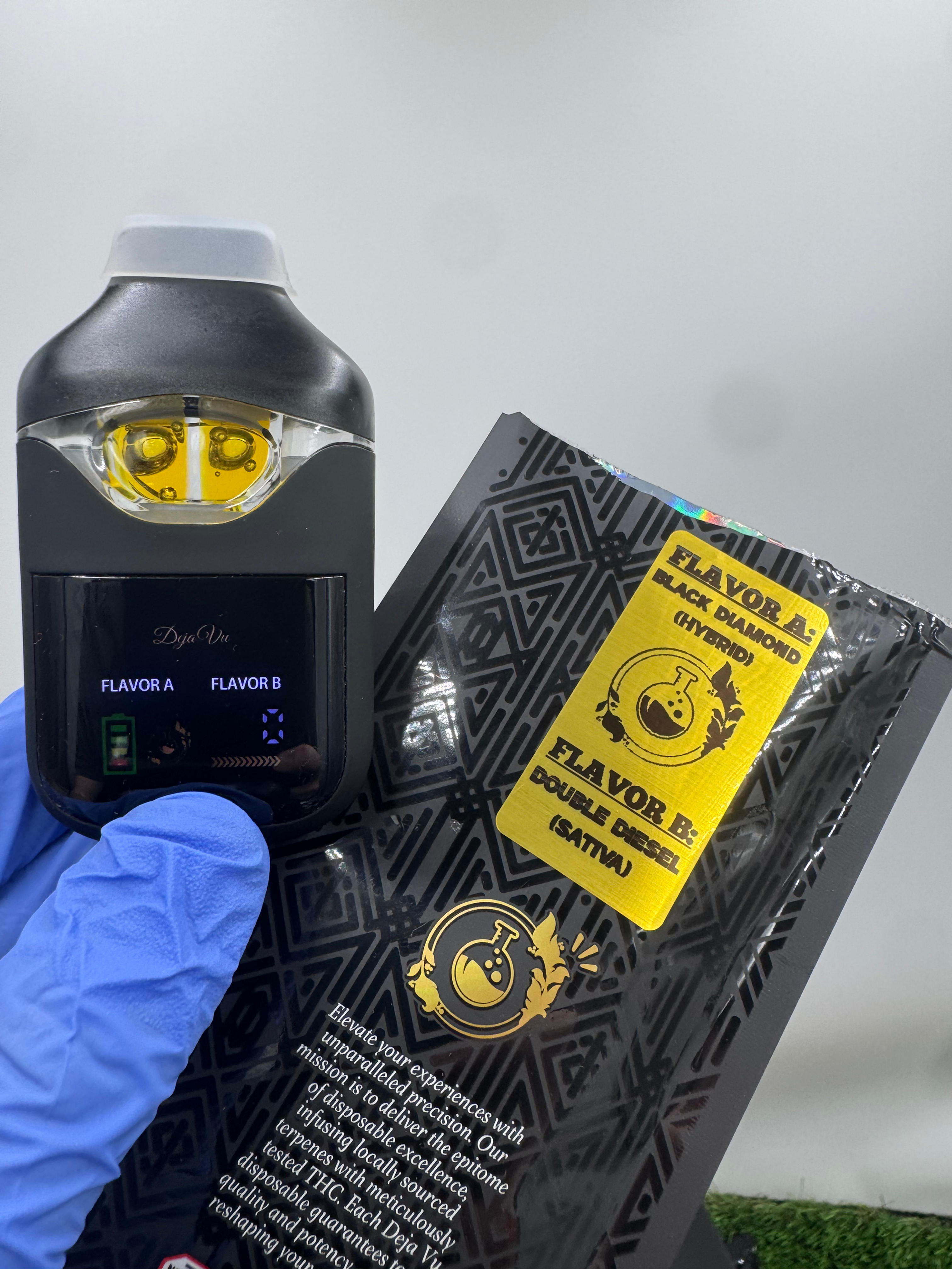 Deja Vu 2gram Dual Chamber with digital blinker count