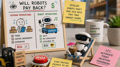 Warehouse Automation ROI: Do Robots Pay Back? (Numbers, Not Buzzwords)