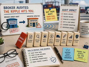 What Happens When Your Customs Broker Gets Audited (And How It Hits Importers)