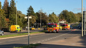 Major road is closed in Oadby
