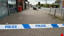Police car attacked and items thrown from car after attempted cash machine theft in Birstall