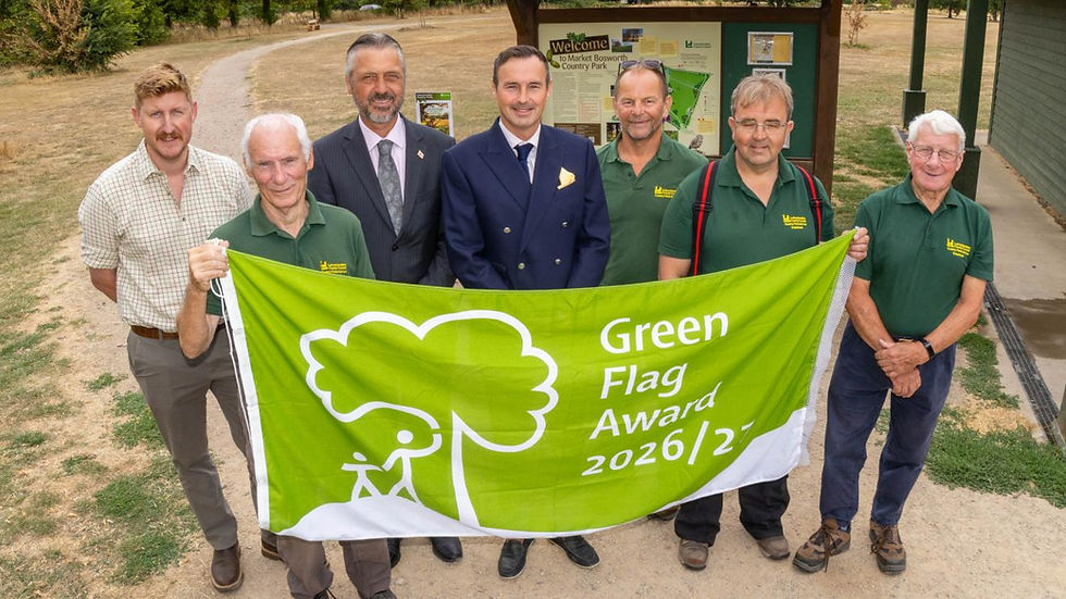 Four country parks celebrate Green Flag Award honour