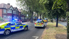 Fatal collision between 
motorcyclist and a child in 
Abbey Lane Leicester