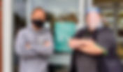 Acting legend Stephen Graham dons a face mask at Central England Co-op store