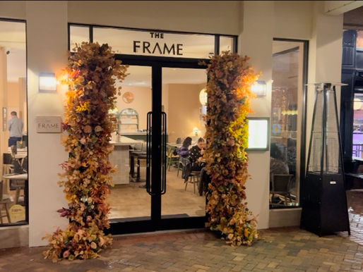 Review of The Frame restaurant Leicester.