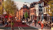 Pop-up ‘mini-Holland’ could be made permanent. .
