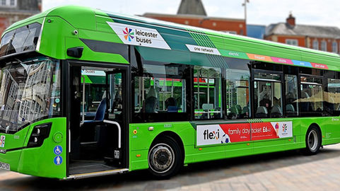 Leicester to fund more electric buses