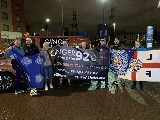 Go GINGER at King Power Stadium in Aid of FareShare