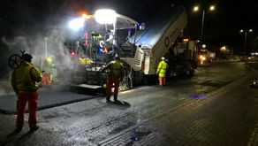 Recycled tyres are making Leicestershire's roads greener
