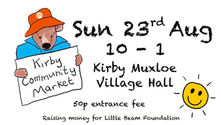Kirby Muxloe Community Market - Sunday 23rd August