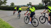 Leicestershire Cycle Clubs help spread Share The Road road safety message