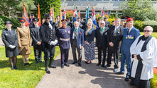 Flying the flag at County Hall to celebrate our armed forces