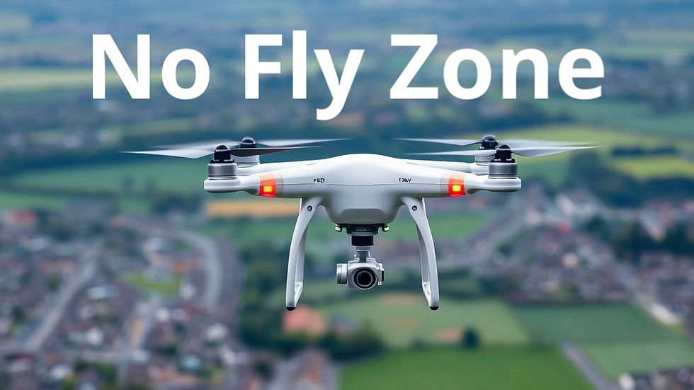 No flying drones at the Download festival