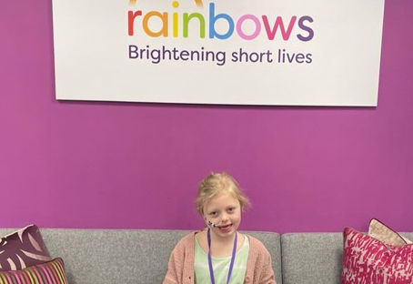 Firefighter James Marman is collecting donations for Rainbows Hospice for Children and Young People.