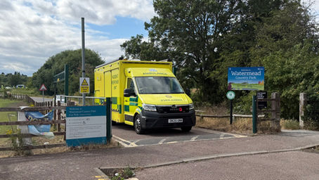 A Man's Body has been found in water at Watermead Park