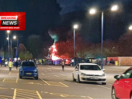 Helicopter Crashes at Leicester City Football club.