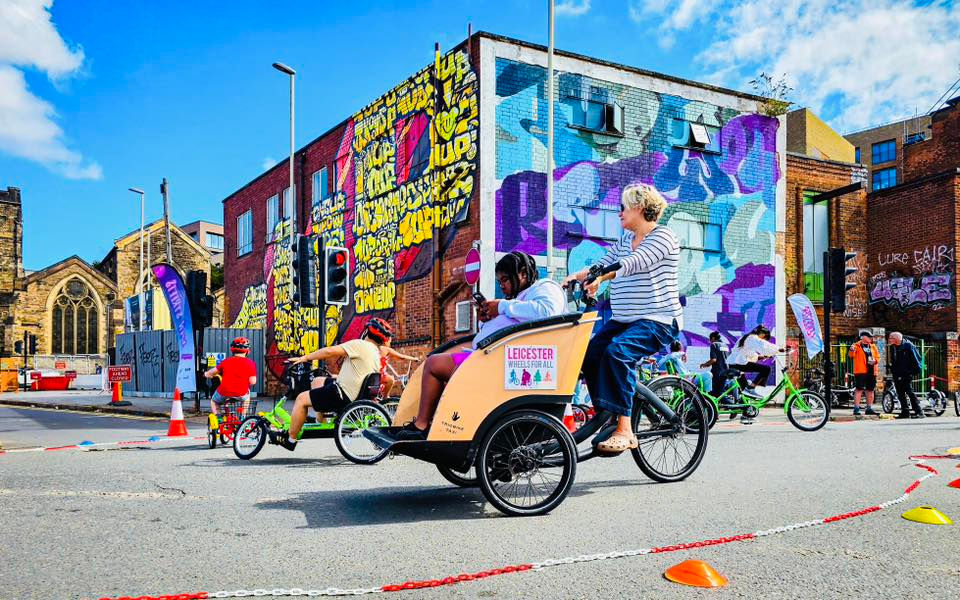 Open Streets returns to Leicester with art, cycling and family fun